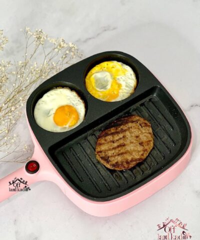 تابه گریل ۳خانه برقی