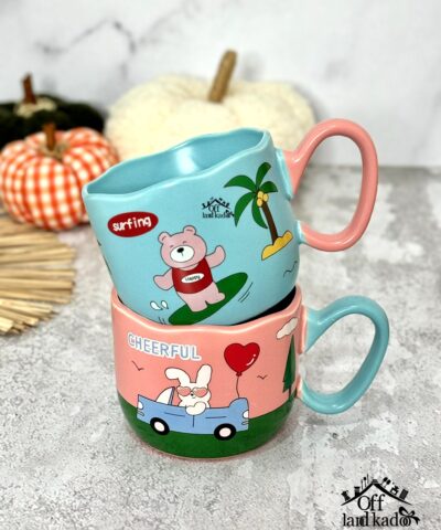 ماگ خرگوش لبه دفرمه