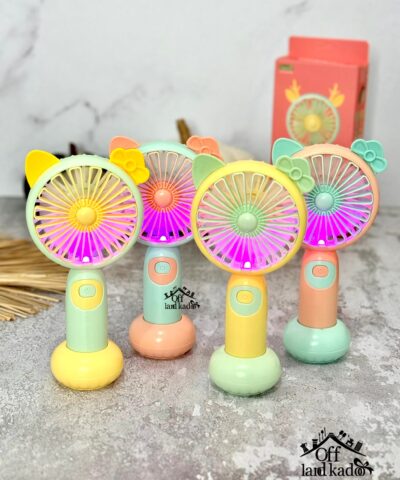 پنکه شارژی کیتی چراغ دار DianDi