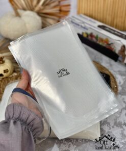 دستگاه وکیوم با نمایشگر دیجیتال Vacuum Sealer - ۲. پک ۱۰۰ عددی پلاستیک وکیوم