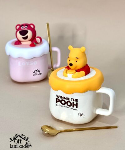 ماگ Lotso & pooh درب سیلیکونی