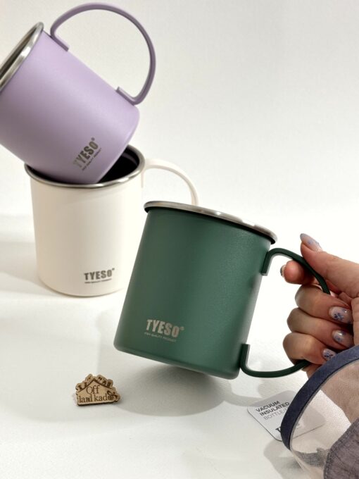 ماگ استیل 473 میل تایسو Tyeso کد 111397 - Image 4