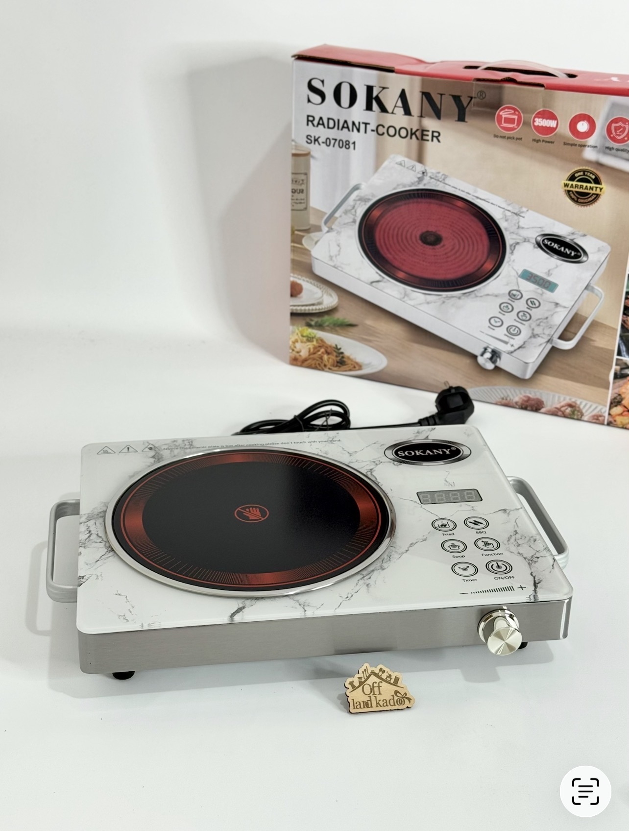 اجاق برقی سوکانی SOKANY مدل SK-07073 کد 111488 - Image 14