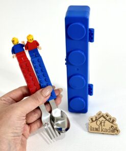 قاشق و چنگال باکس دار لگو Lego کد 111518