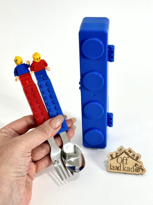 قاشق و چنگال باکس دار لگو Lego کد 111518