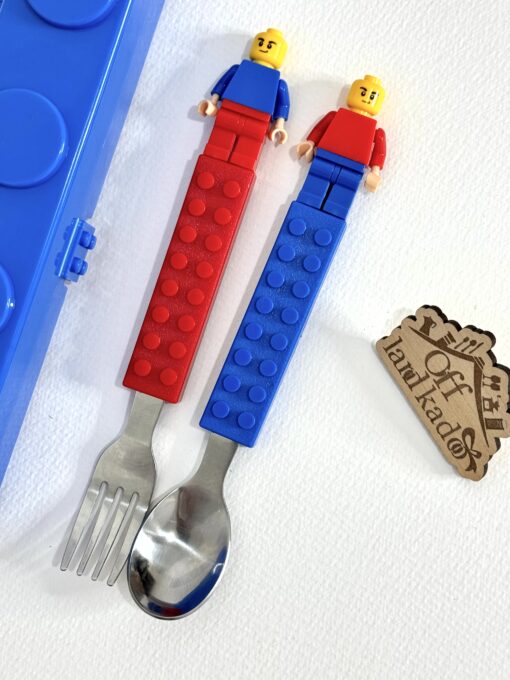 قاشق و چنگال باکس دار لگو Lego کد 111518 - Image 7