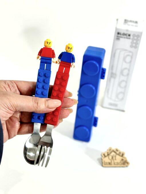 قاشق و چنگال باکس دار لگو Lego کد 111518 - Image 9