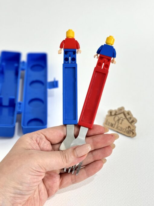 قاشق و چنگال باکس دار لگو Lego کد 111518 - Image 4