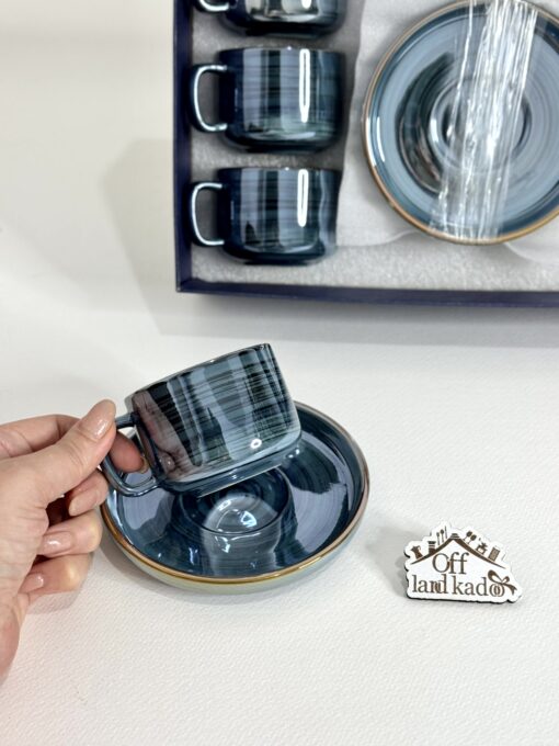 ست فنجان قهوه خوری روستیک کد 111499 - Image 10