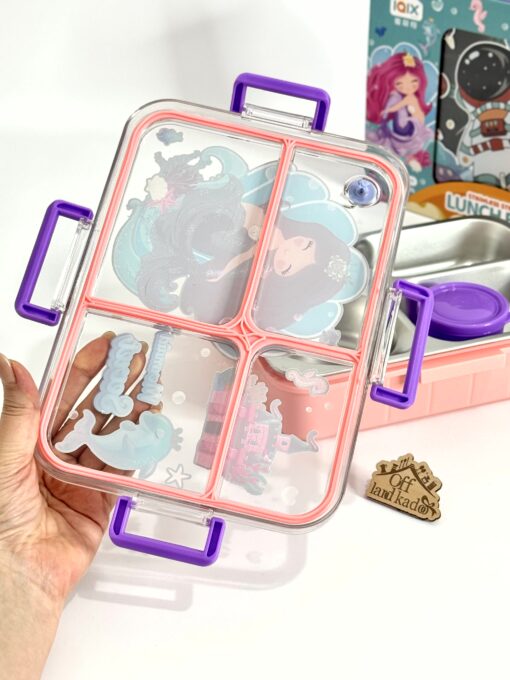 لانچ باکس واشر دار پری دریایی lunch box کد 111530 - Image 10