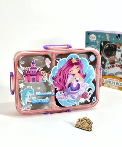 لانچ باکس واشر دار پری دریایی lunch box کد 111530