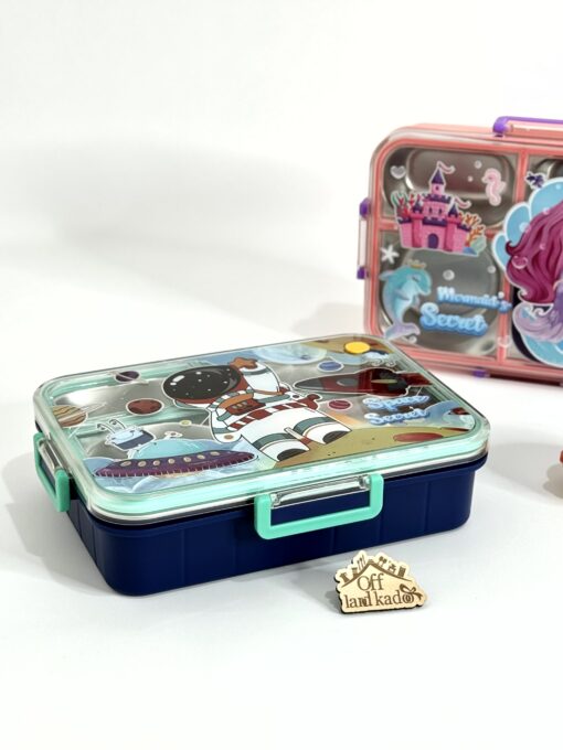 لانچ باکس واشر دار پری دریایی lunch box کد 111530 - Image 3