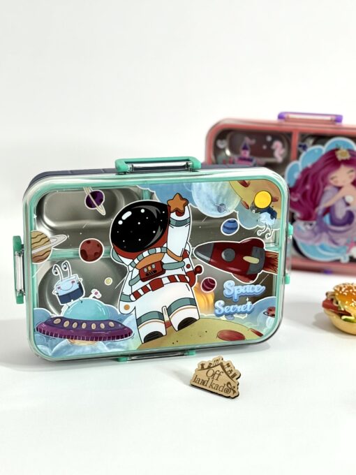 لانچ باکس واشر دار پری دریایی lunch box کد 111530 - Image 4