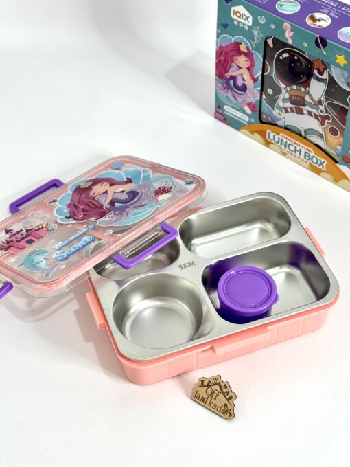 لانچ باکس واشر دار پری دریایی lunch box کد 111530 - Image 9