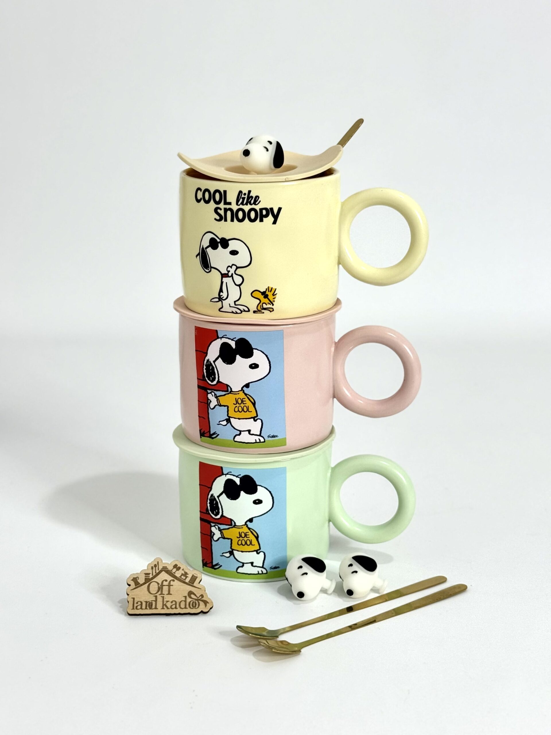 ماگ اسنوپی درب سیلیکونی کد 111671