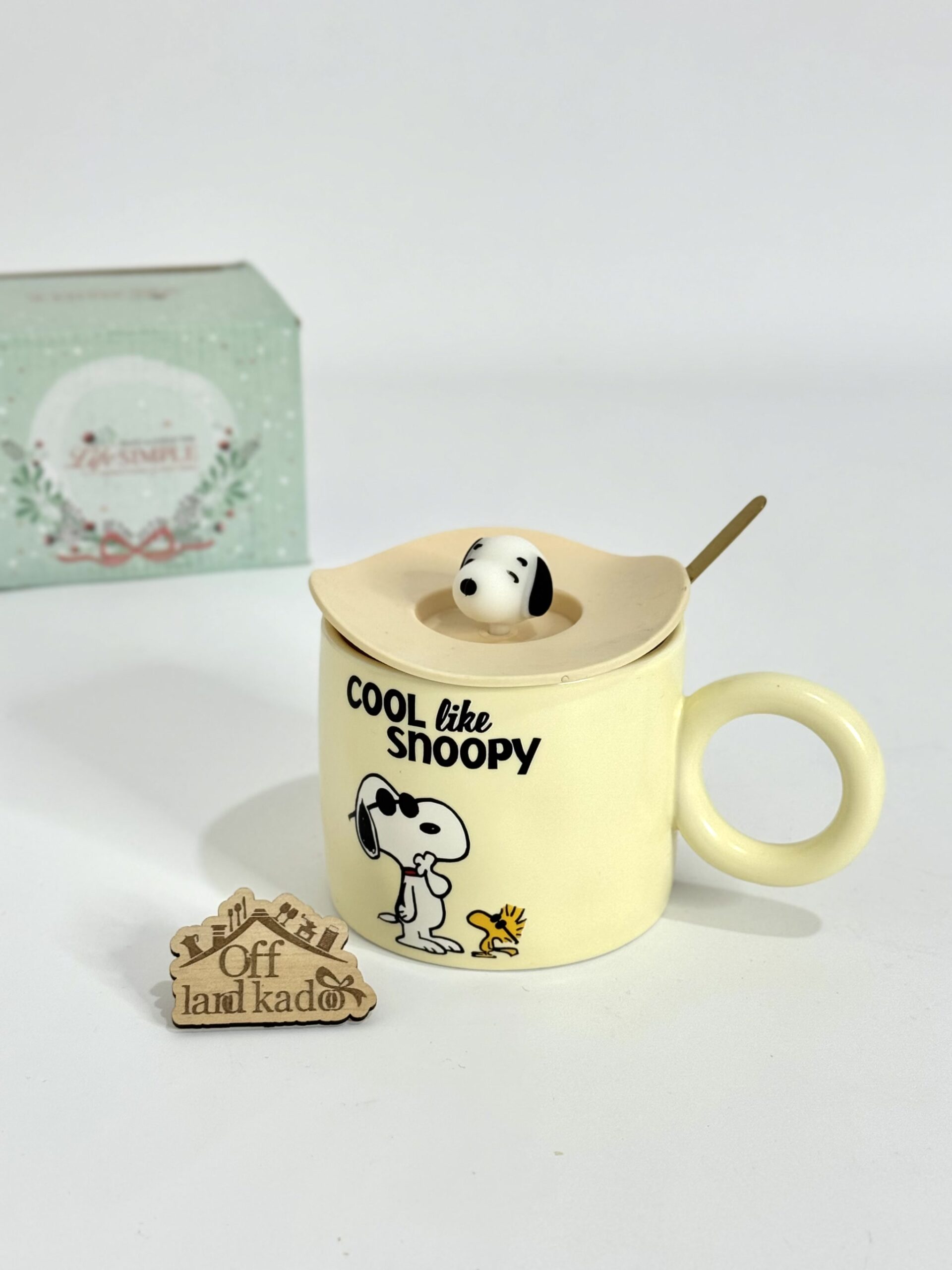 ماگ اسنوپی درب سیلیکونی کد 111671 - Image 5