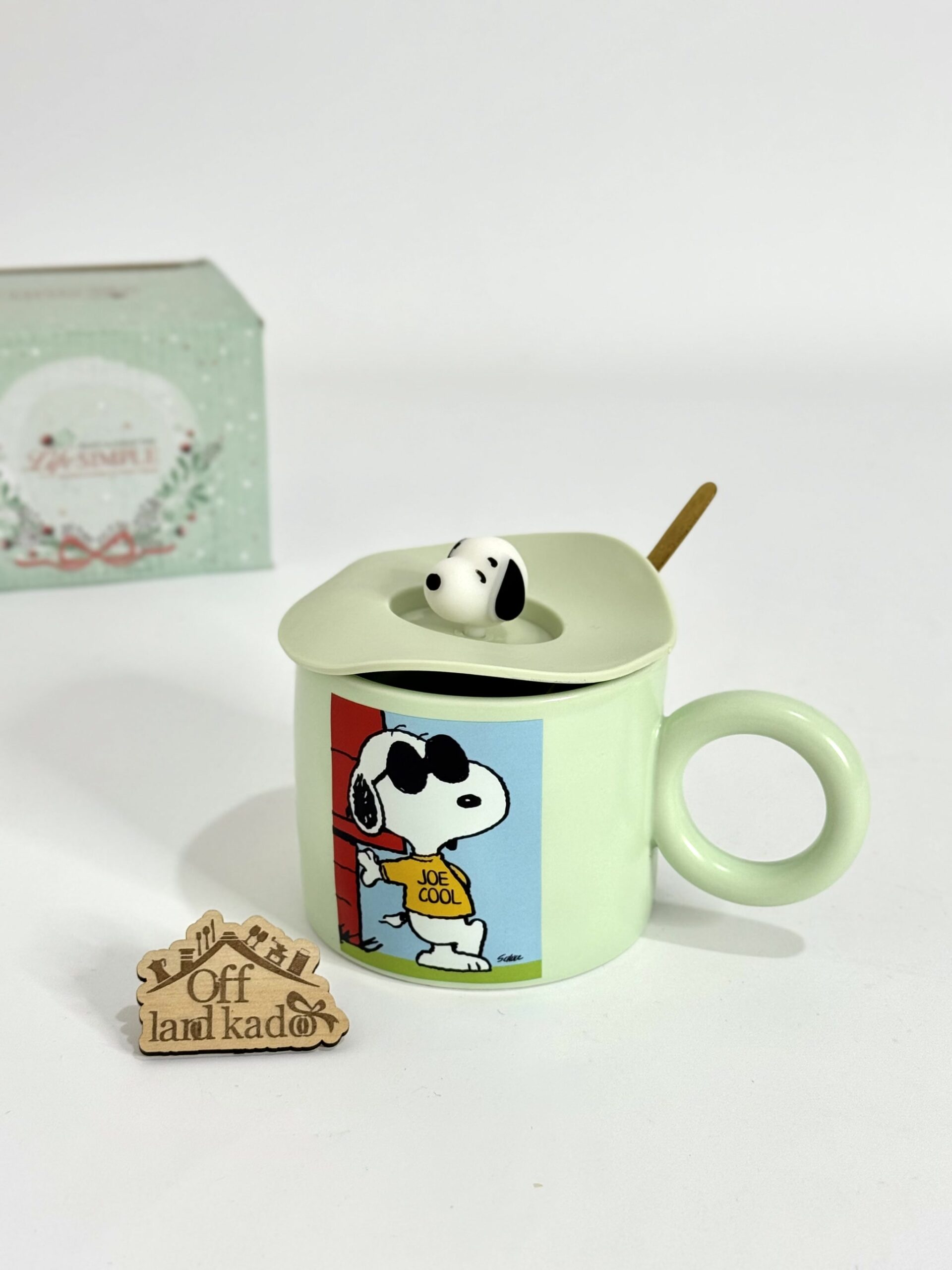 ماگ اسنوپی درب سیلیکونی کد 111671 - Image 4