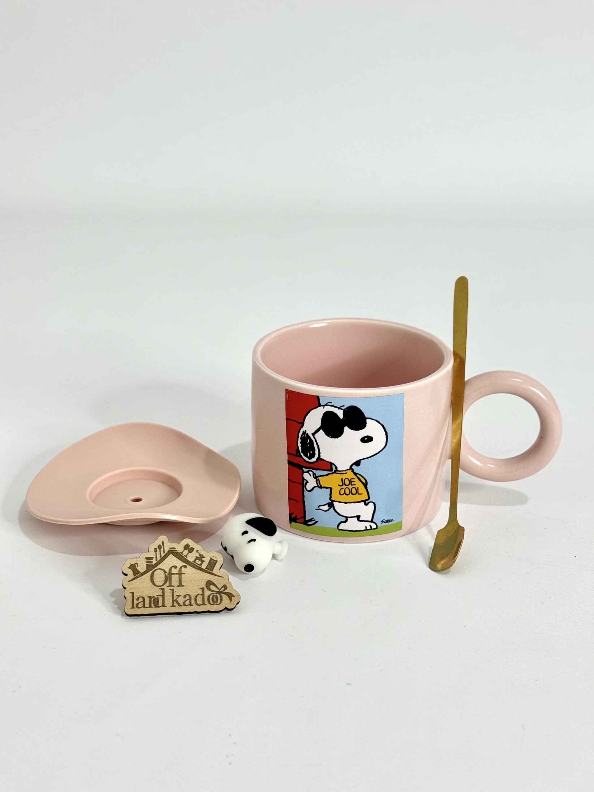 ماگ اسنوپی درب سیلیکونی کد 111671 - Image 2