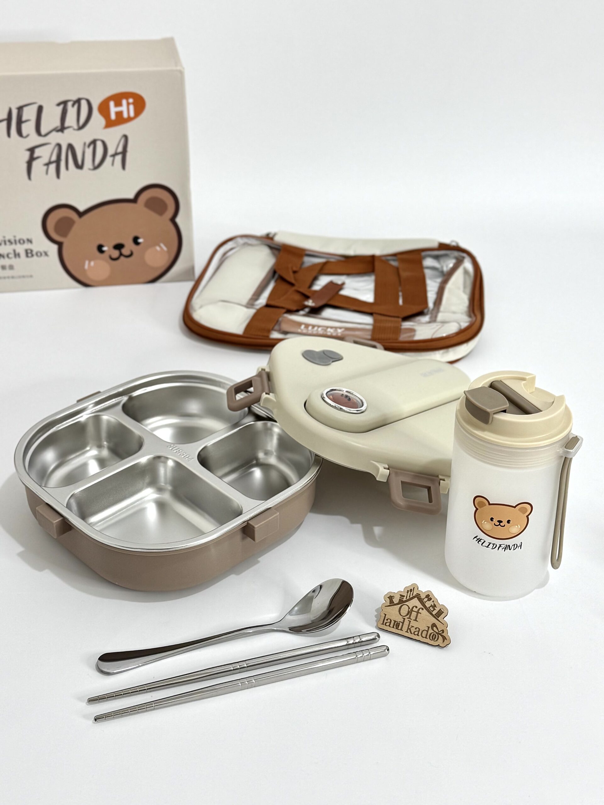 ست ظرف غذا بگ دار و قمقمه کد 111682 - Image 18