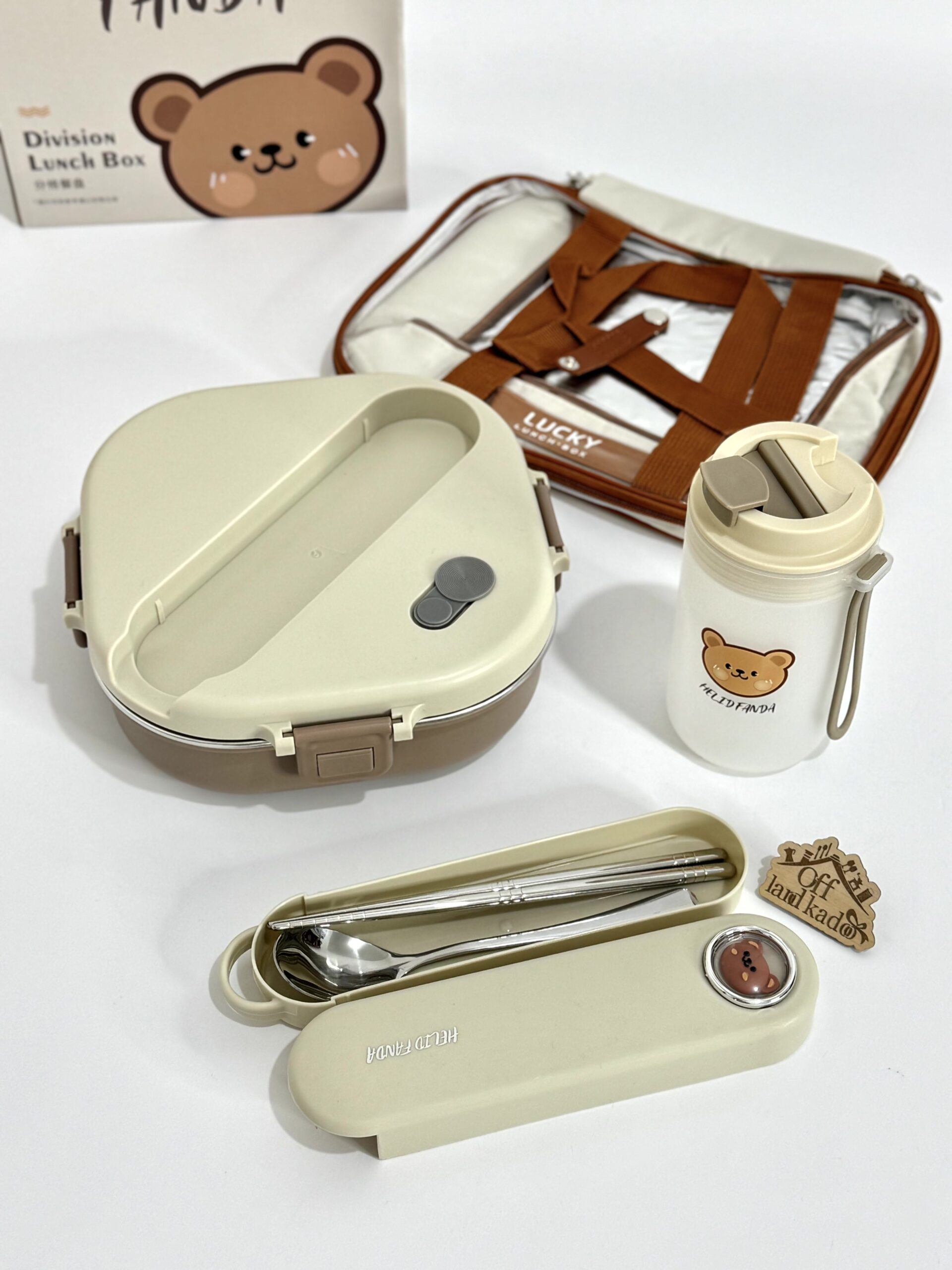 ست ظرف غذا بگ دار و قمقمه کد 111682 - Image 2