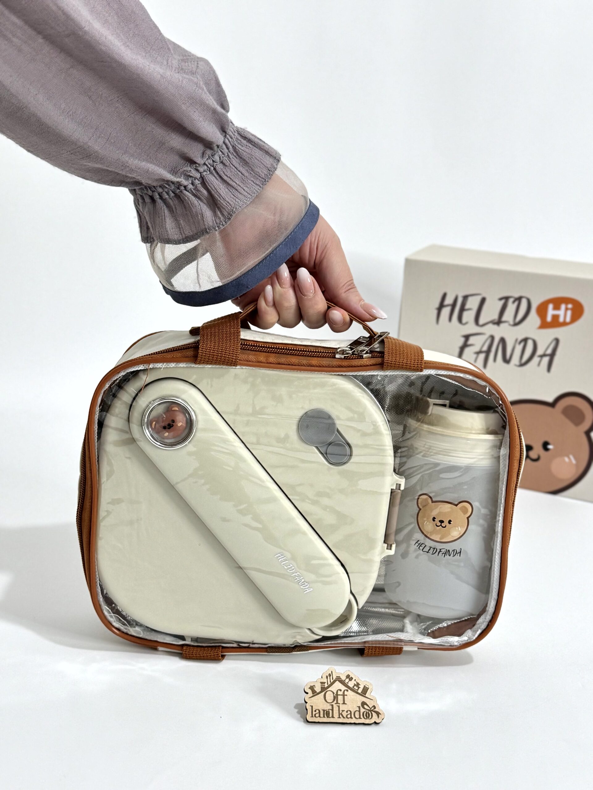 ست ظرف غذا بگ دار و قمقمه کد 111682