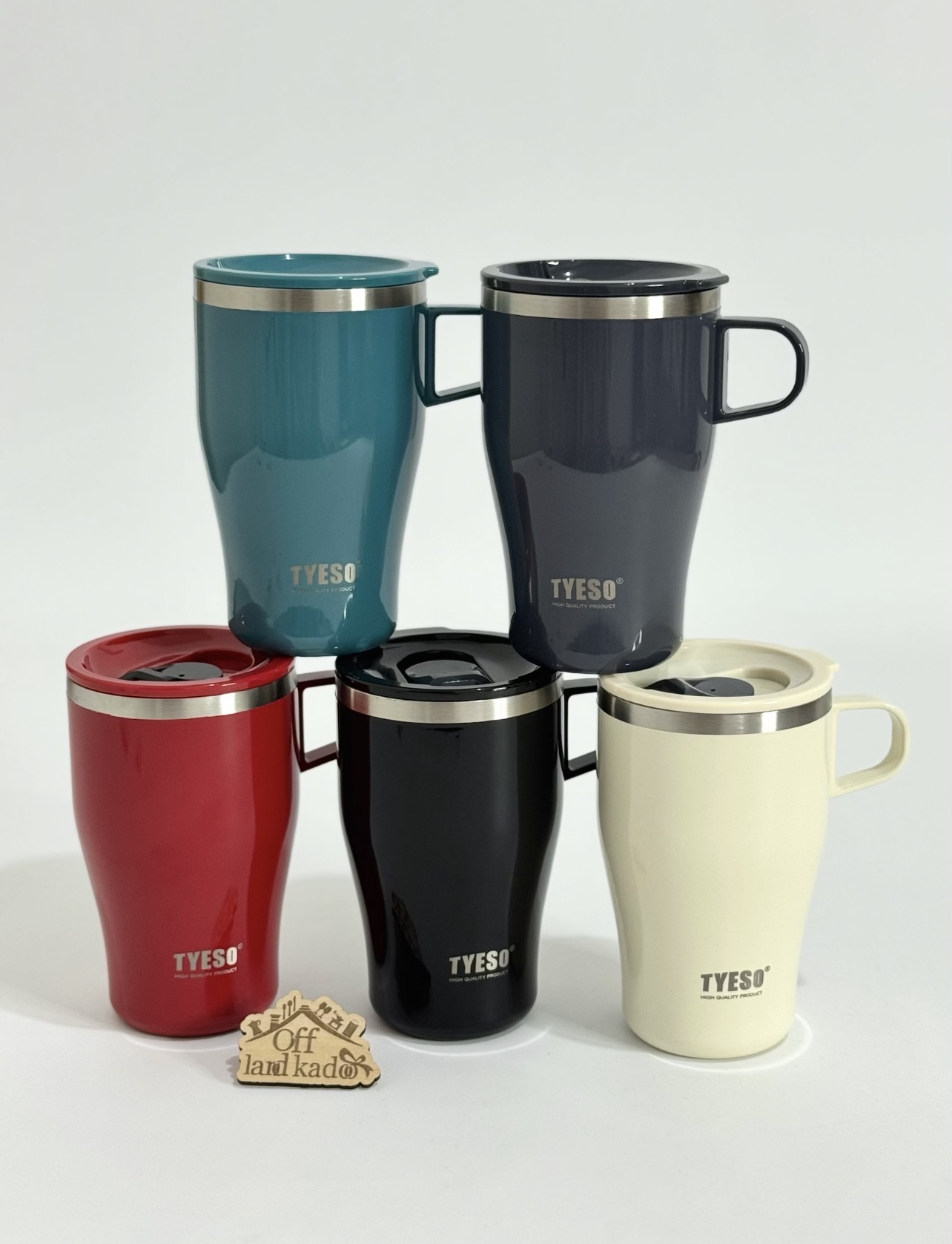 ماگ استیل ۴۰۰میل طراحی جدید تایسو TYESO کد 111685