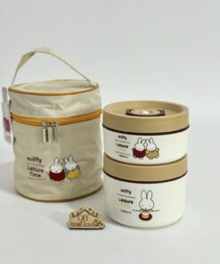 لانچ باکس خرگوشی ۲تایی Miffy کد 111686