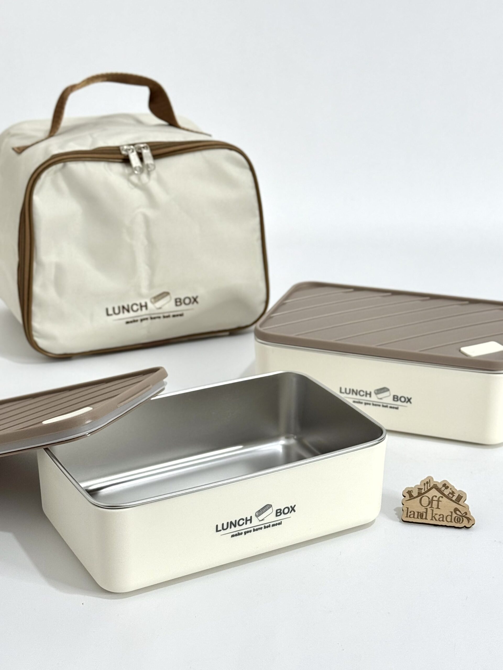 لانچ باکس ۲ عددی مستطیل باکس دار کد 111727