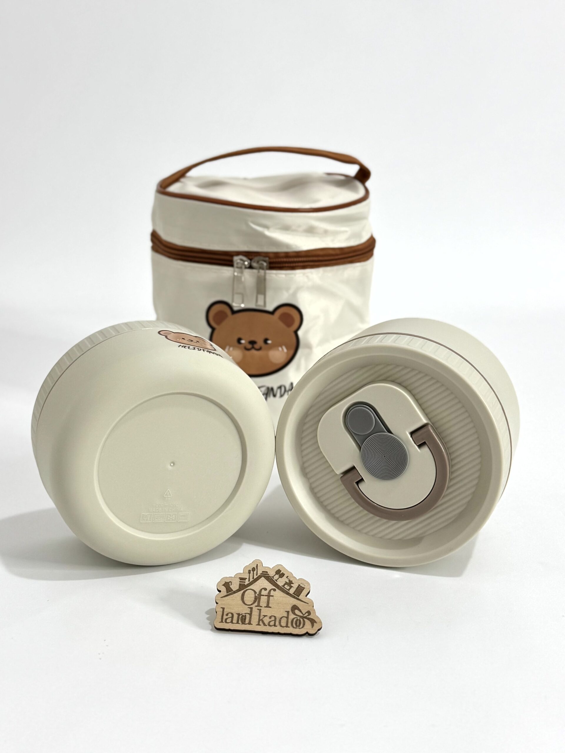 ظرف غذا ۲ تایی تدی ساک دار کد 111678 - Image 4