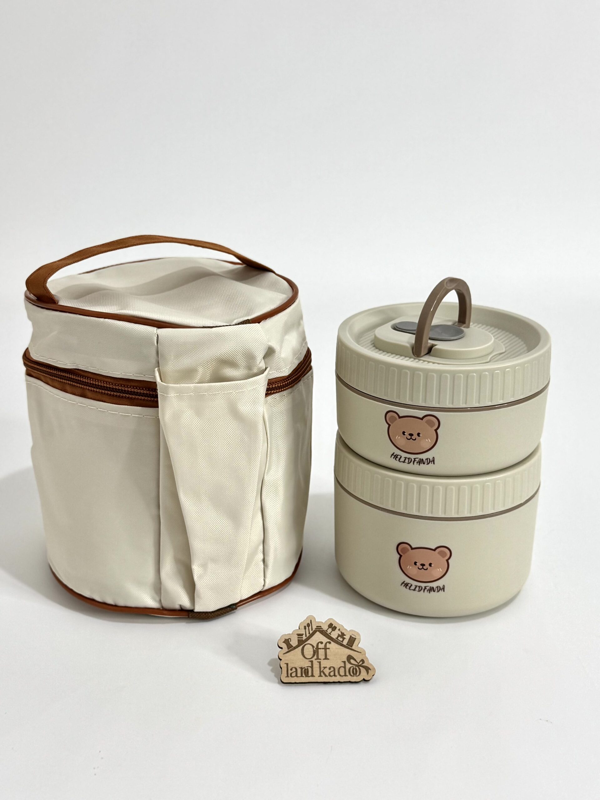 ظرف غذا ۲ تایی تدی ساک دار کد 111678 - Image 8