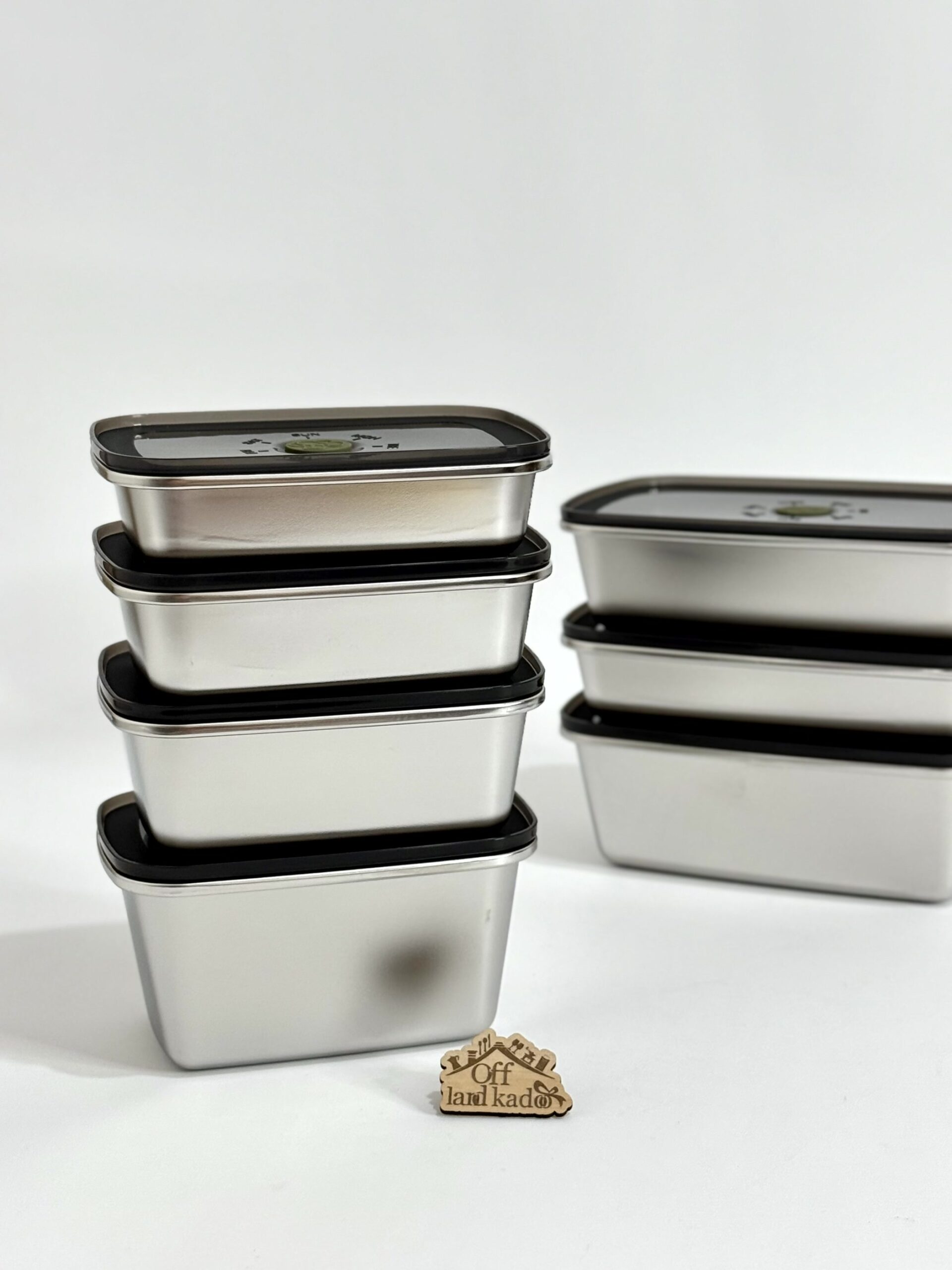 ظروف غذا چند تیکه استیل کد 111698 - Image 3