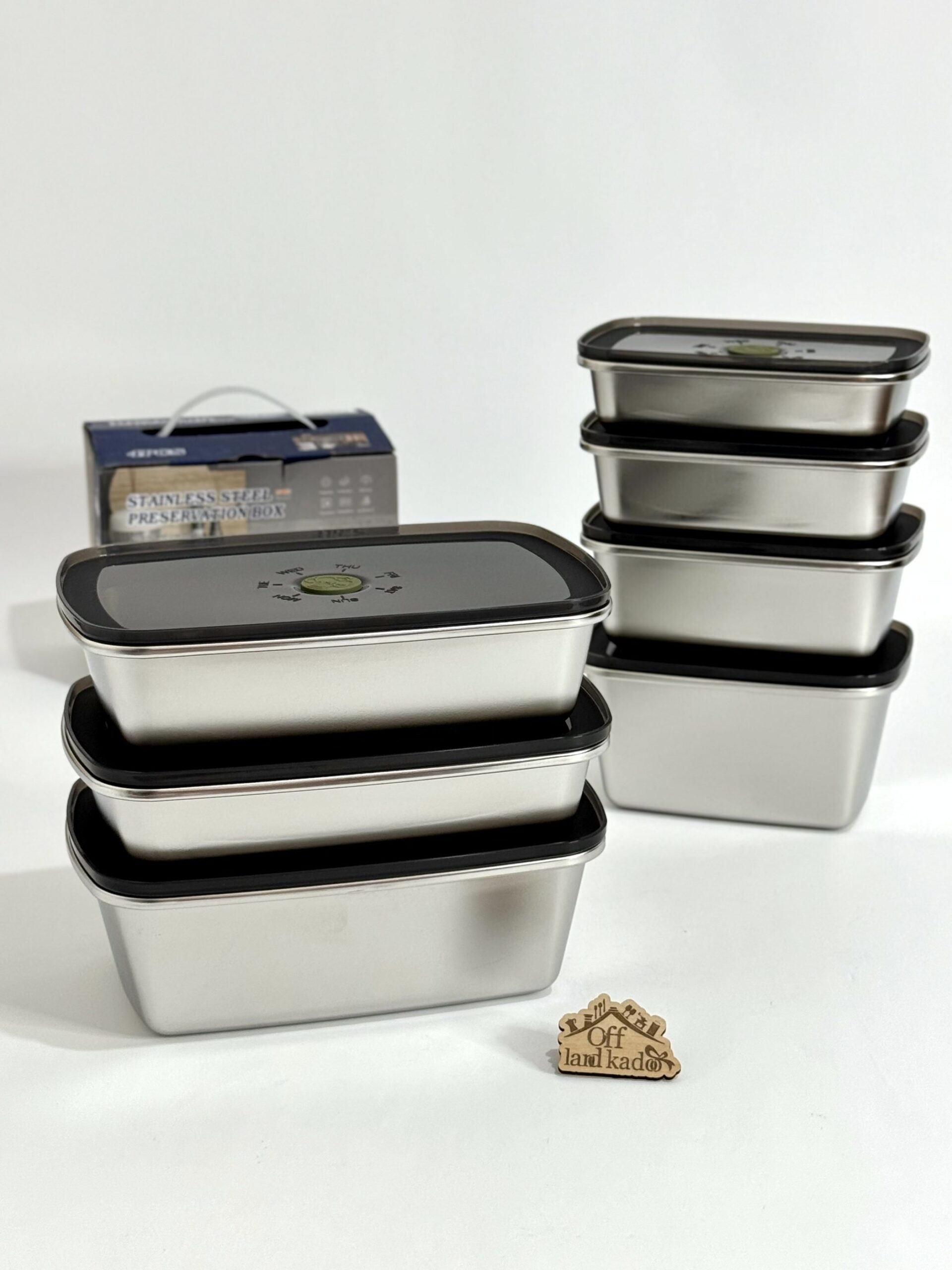 ظروف غذا چند تیکه استیل کد 111698 - Image 7