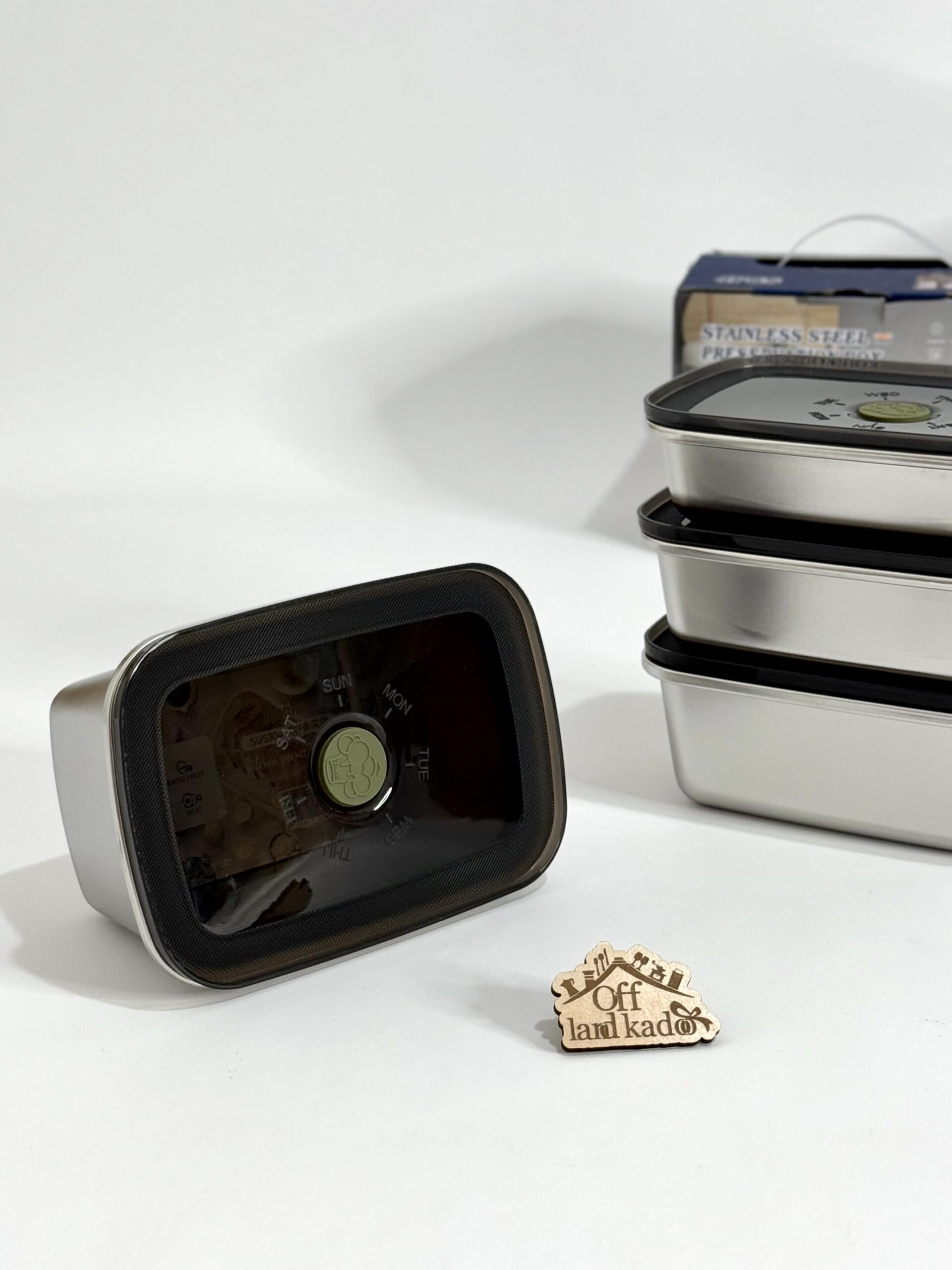 ظروف غذا چند تیکه استیل کد 111698 - Image 8