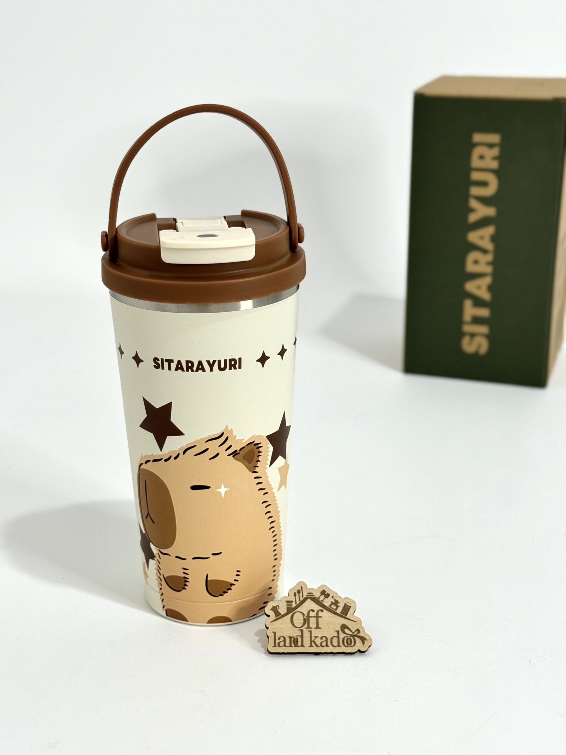 تراول ماگ دو حالته طرح دار سیتارا کد 111692 - Image 3