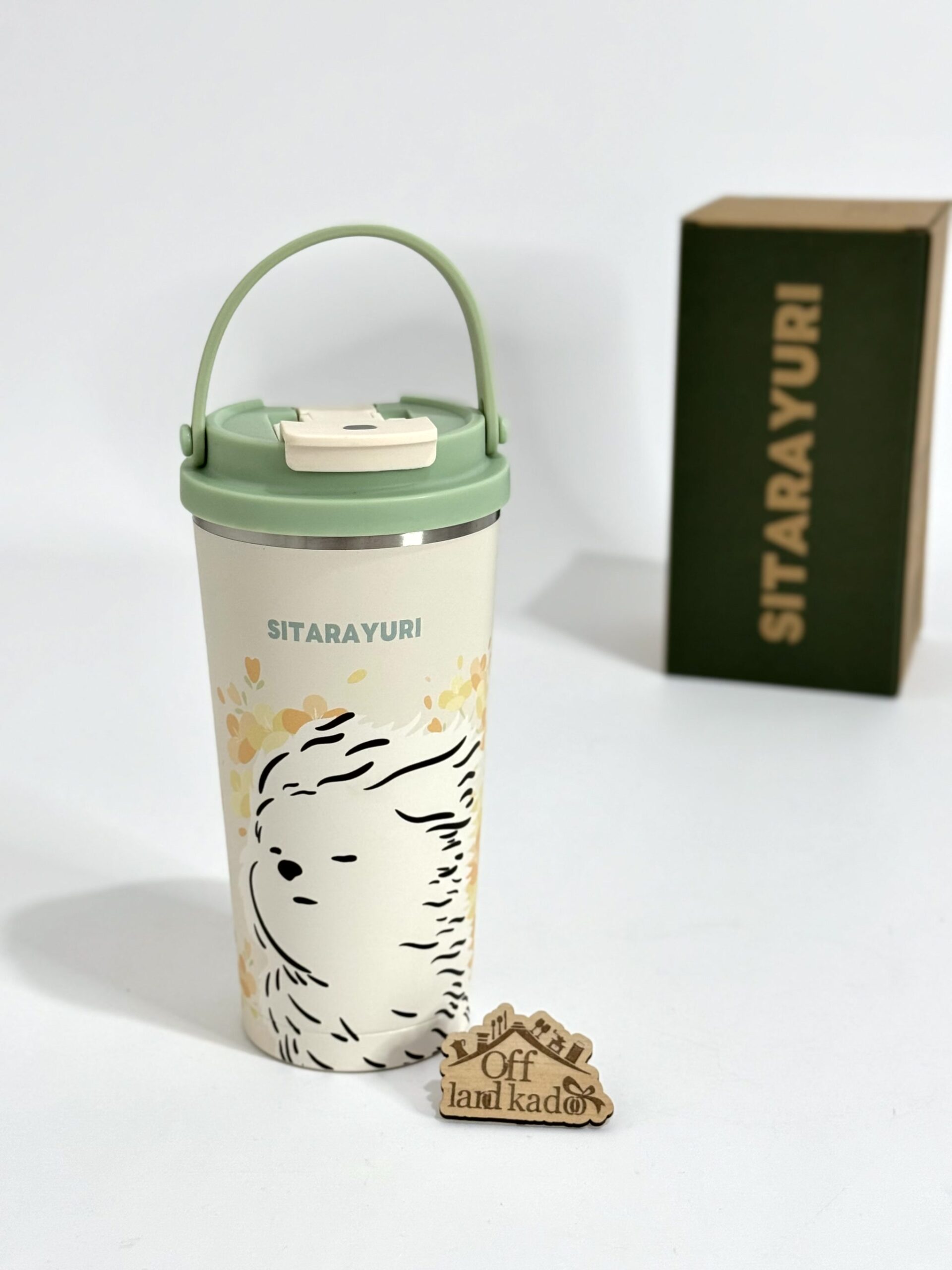 تراول ماگ دو حالته طرح دار سیتارا کد 111692 - Image 4