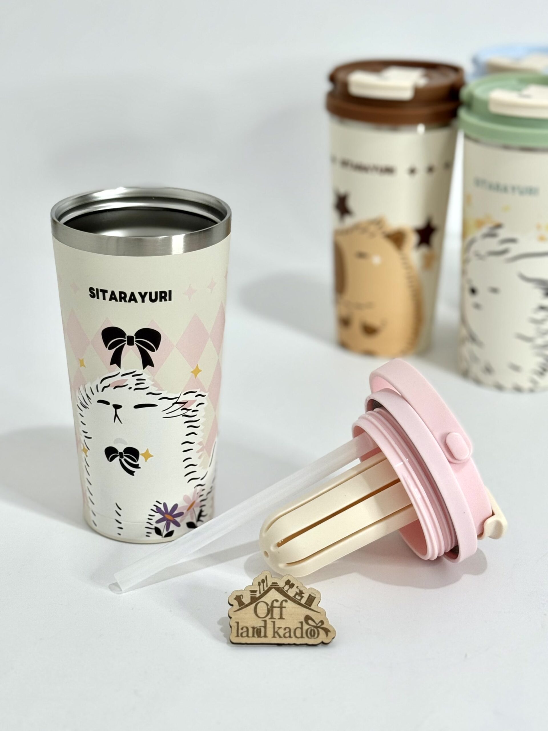 تراول ماگ دو حالته طرح دار سیتارا کد 111692 - Image 7