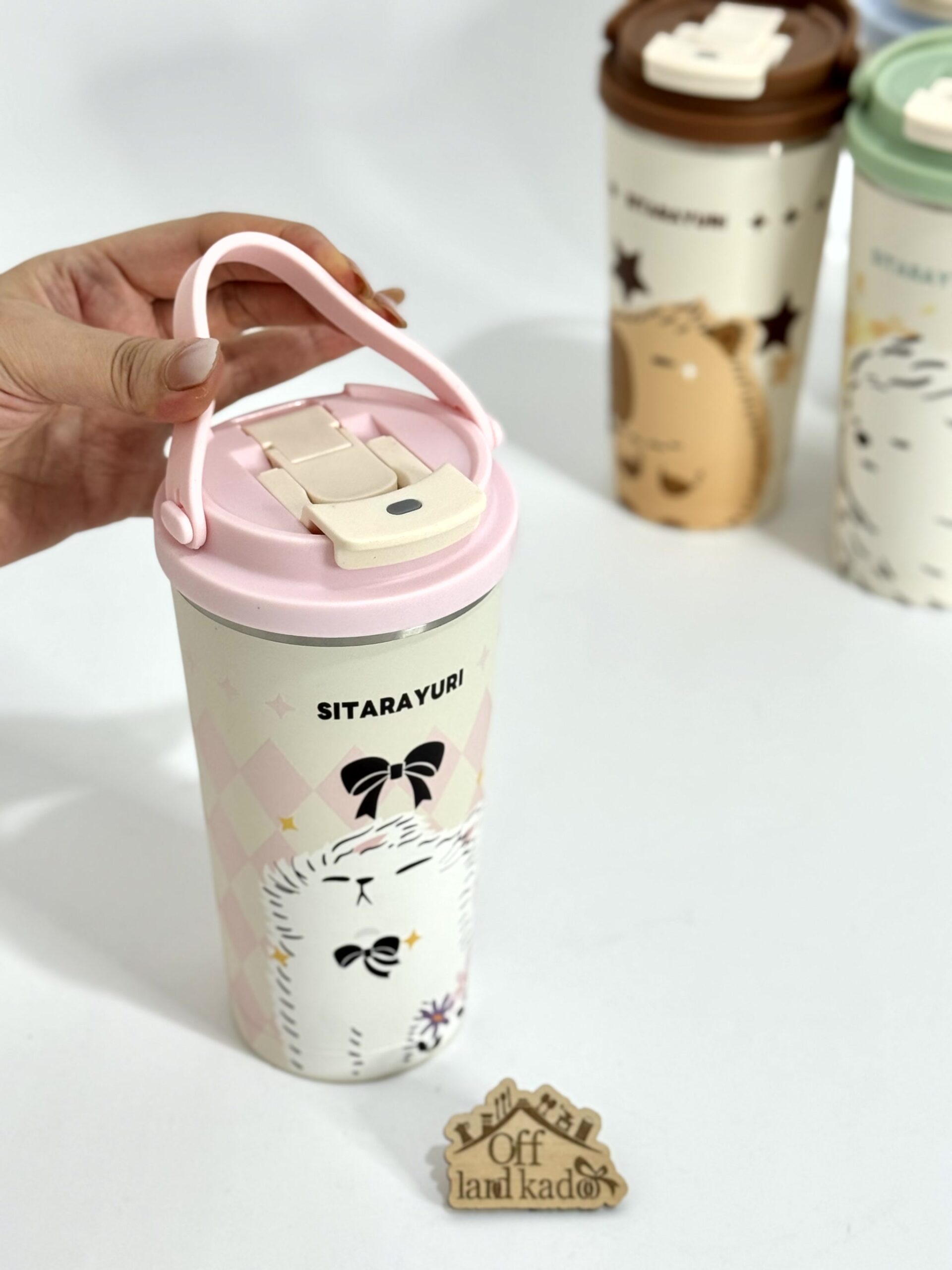 تراول ماگ دو حالته طرح دار سیتارا کد 111692 - Image 8