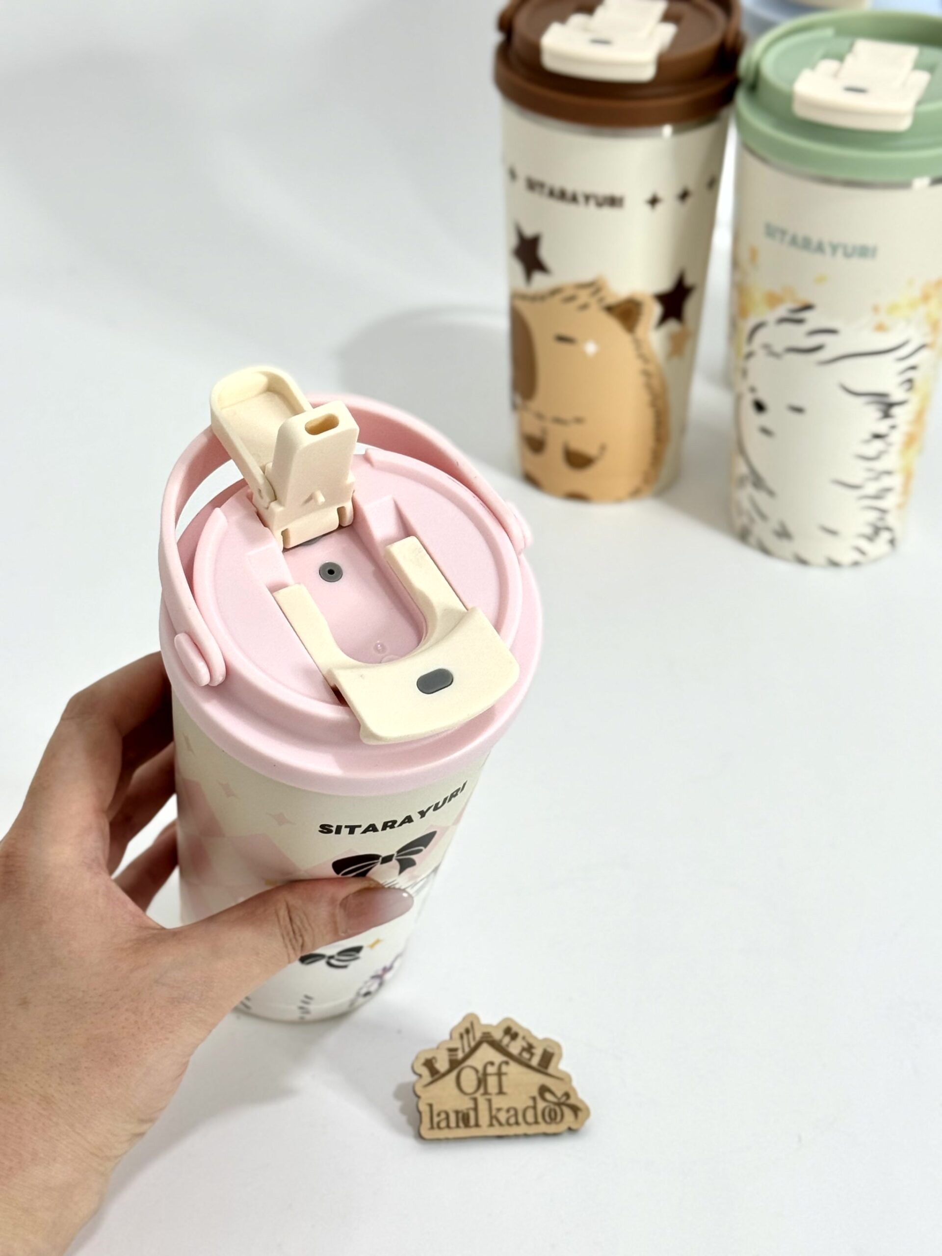 تراول ماگ دو حالته طرح دار سیتارا کد 111692 - Image 9