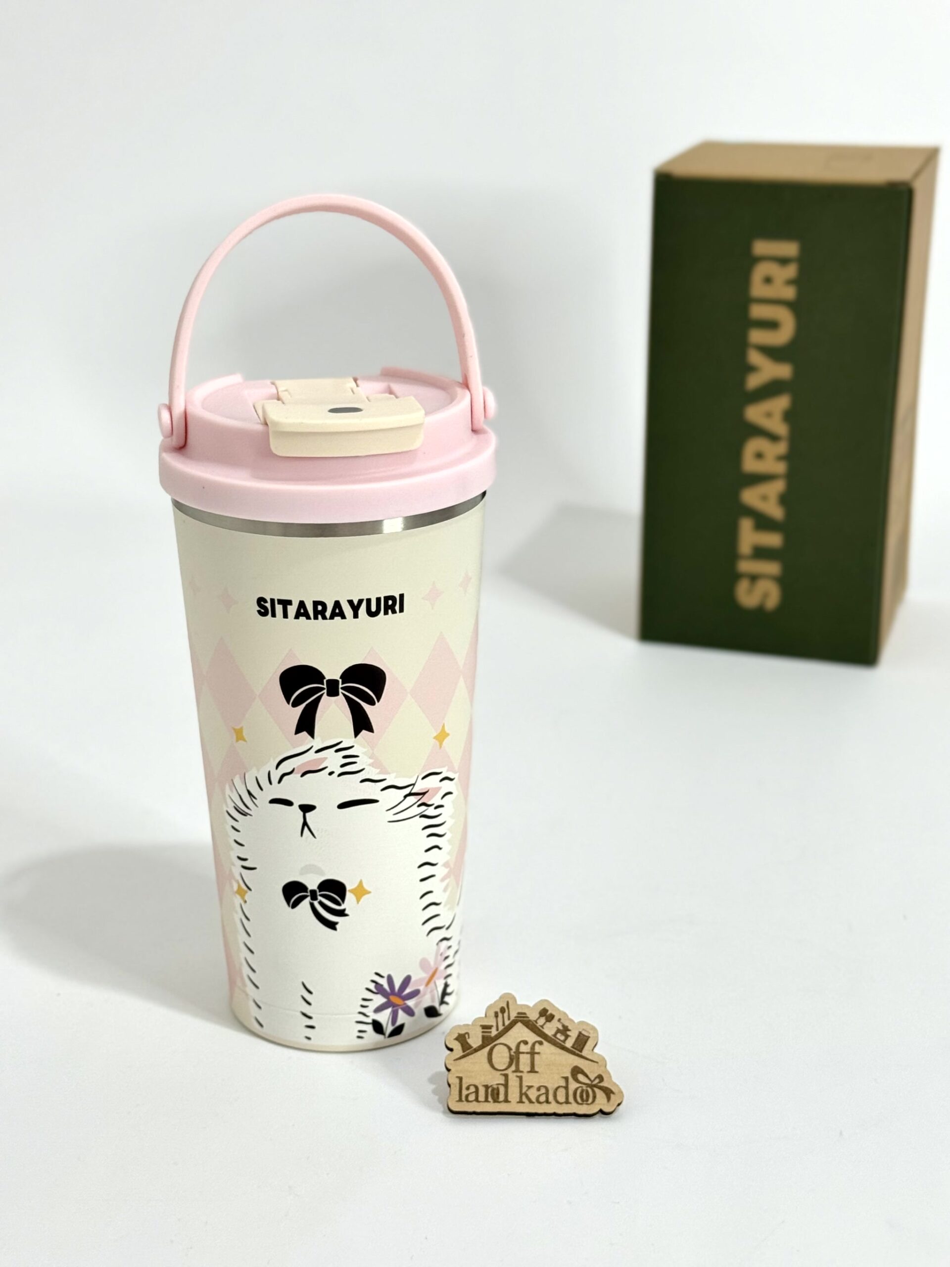 تراول ماگ دو حالته طرح دار سیتارا کد 111692 - Image 12