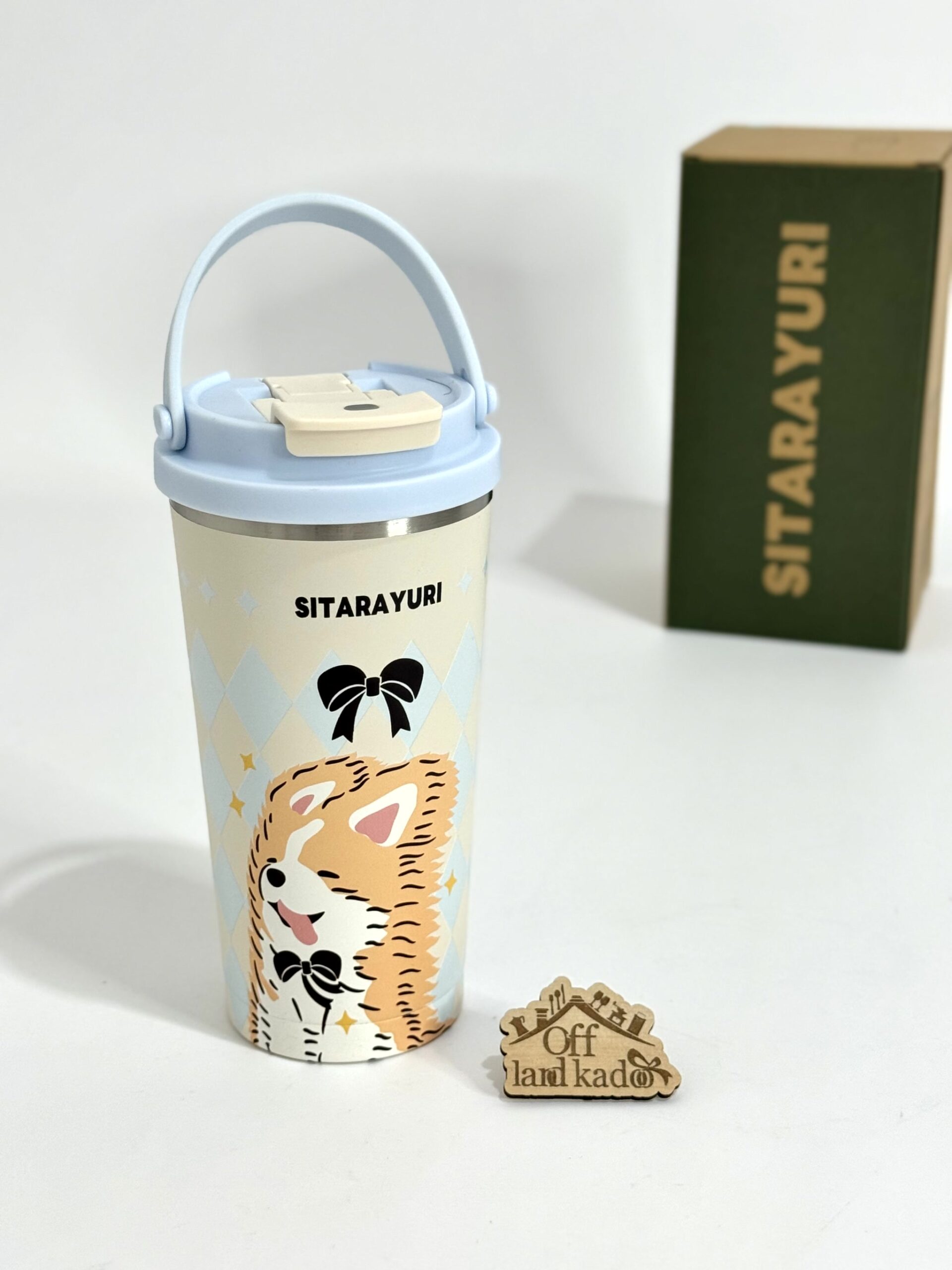 تراول ماگ دو حالته طرح دار سیتارا کد 111692 - Image 2