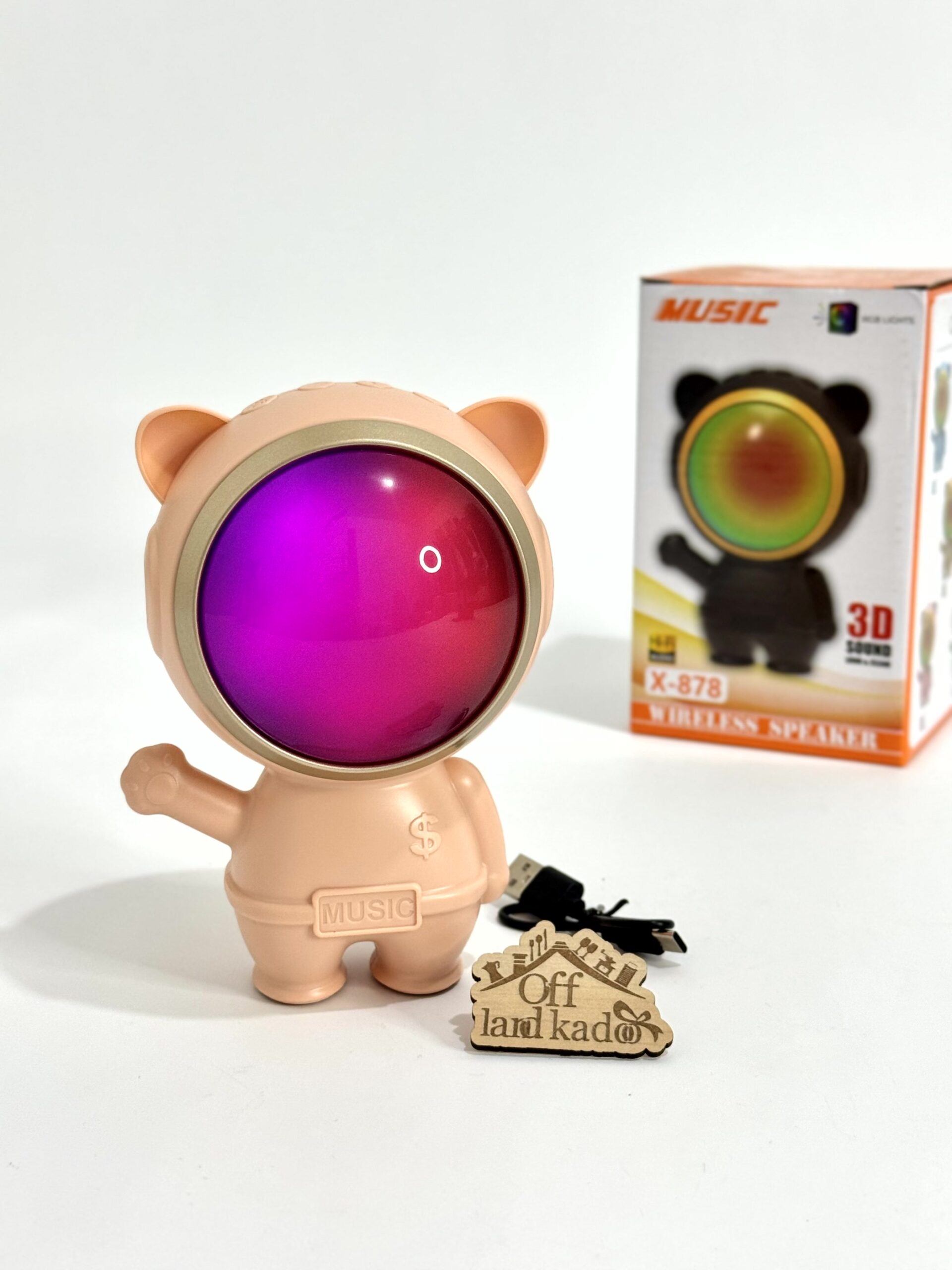 اسپیکر فضانورد بلوتوثی X-878 کد 111790 - Image 3