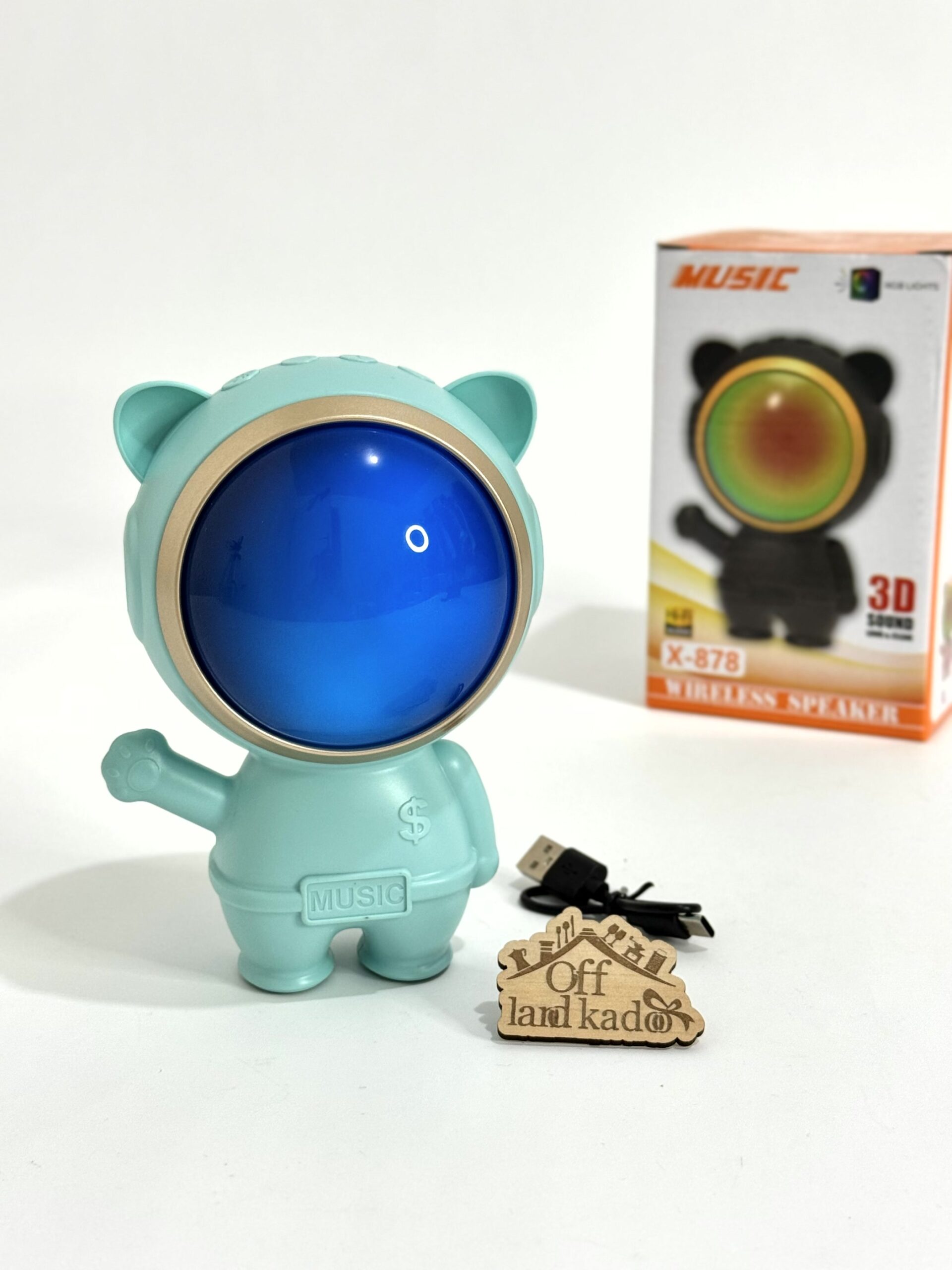 اسپیکر فضانورد بلوتوثی X-878 کد 111790 - Image 4