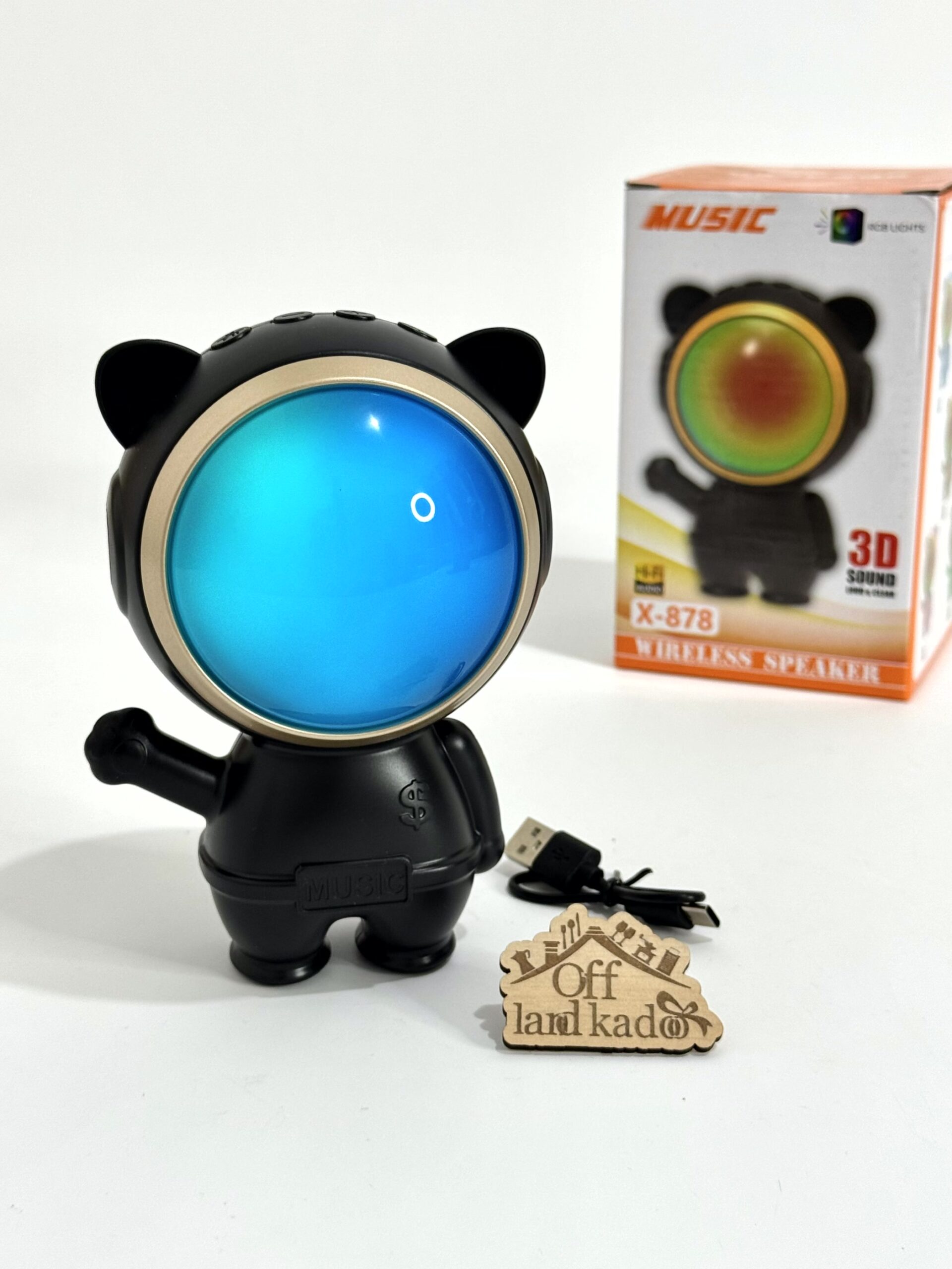 اسپیکر فضانورد بلوتوثی X-878 کد 111790 - Image 5