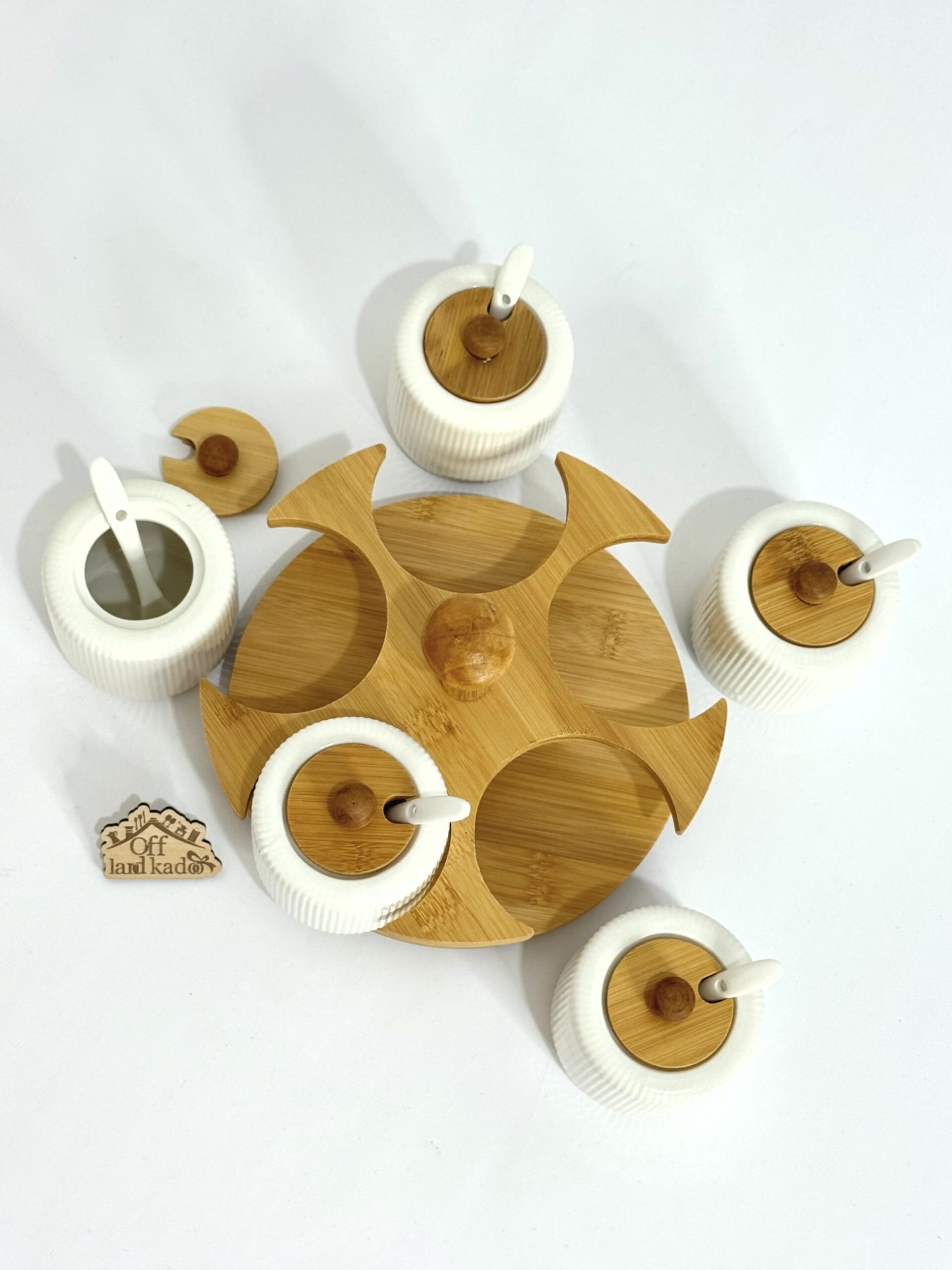 جا ادویه چرخشی سرامیکی کد 111747 - Image 3