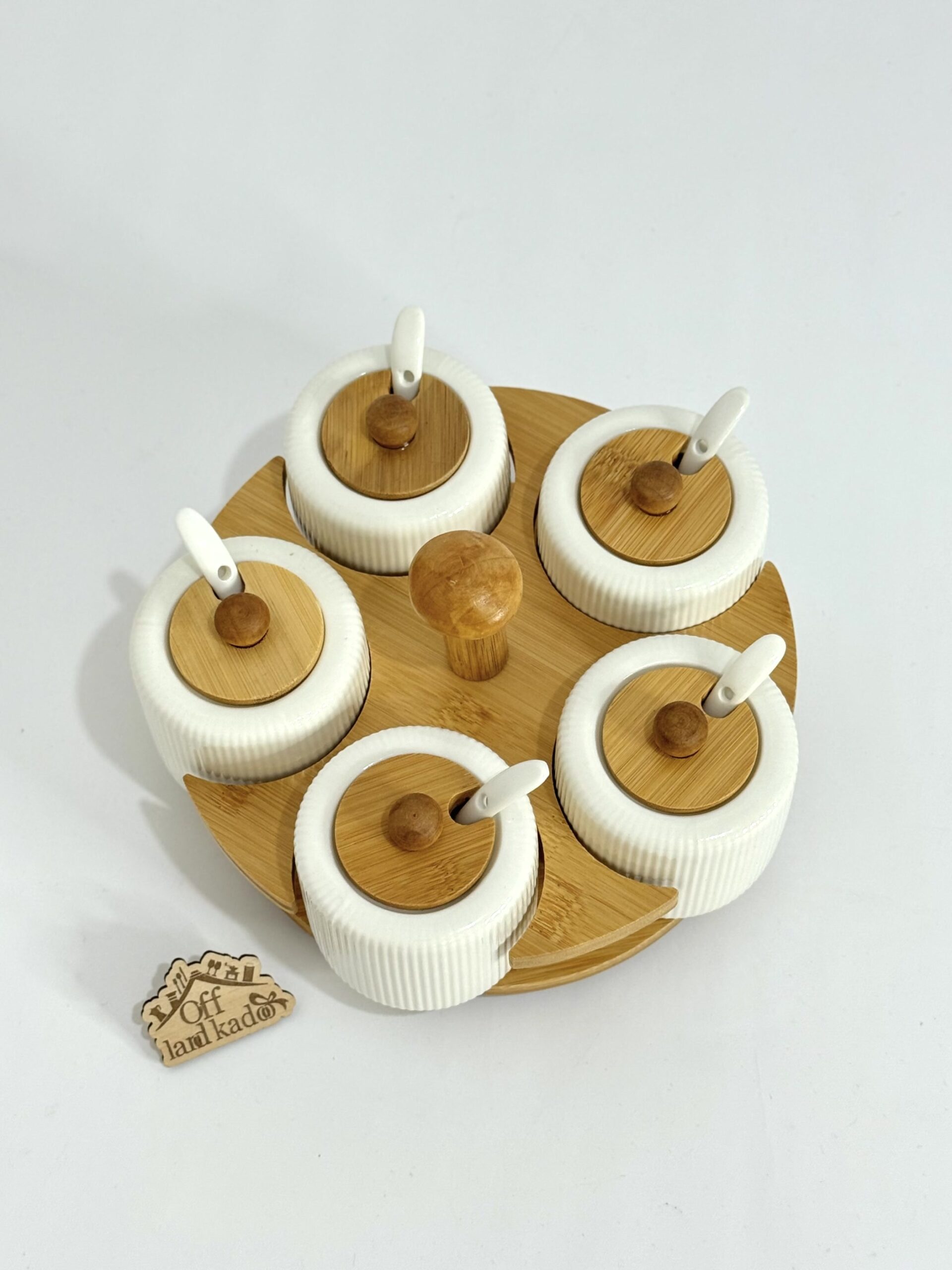 جا ادویه چرخشی سرامیکی کد 111747 - Image 4