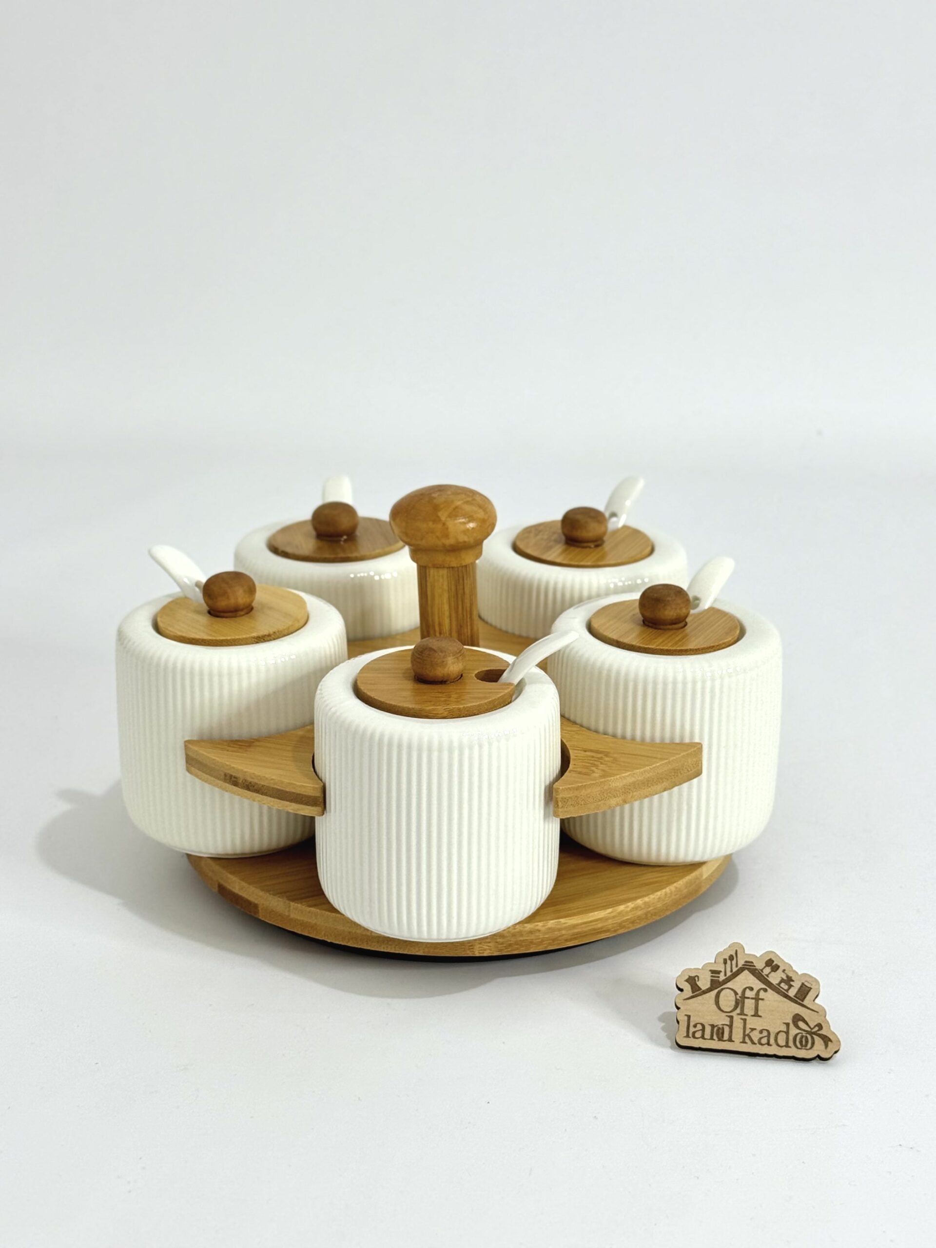 جا ادویه چرخشی سرامیکی کد 111747 - Image 10