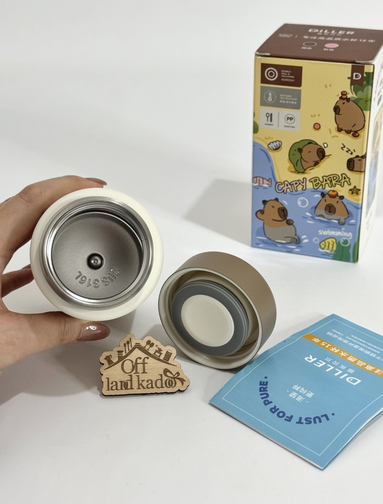 مینی فلاسک ۲۸۰میل دیلر Diller کد 111760 - Image 3