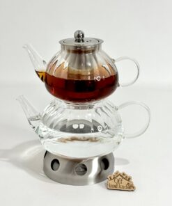 کتری قوری پیرکس شیاردار کد 111752