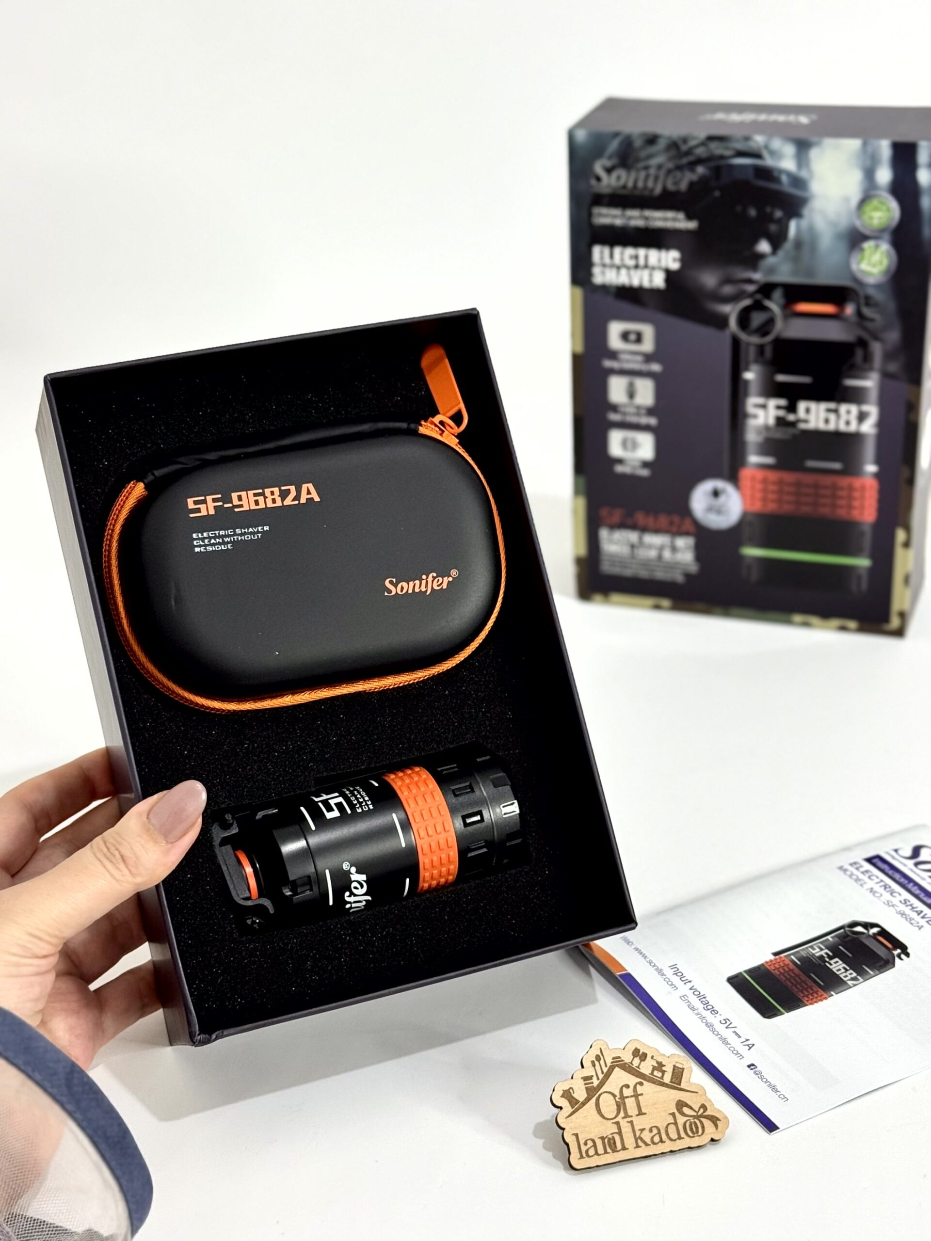 شیور شارژی مردانه سونیفر Sonifer کد 111754 - Image 2