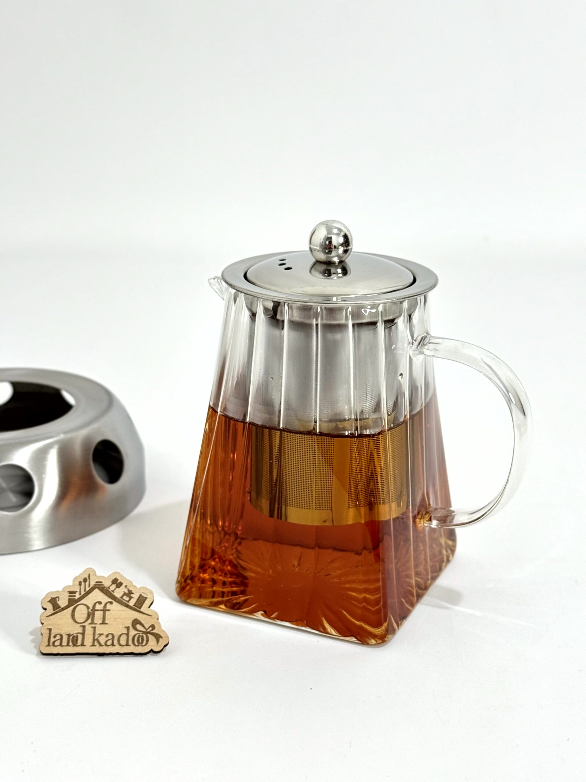 قوری کف مربع شیاردار ۷۵۰ میل کد 111753 - Image 2